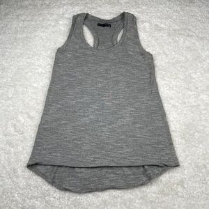 Rag & Bone Knit Raglan Gray Racerback Tank